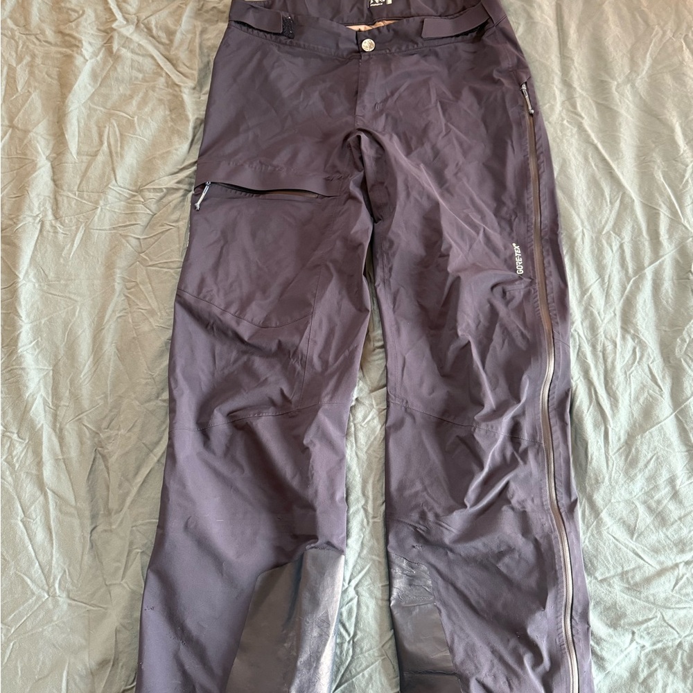 GORE-TEX Dark Blue Maloja Ski Shell Pants